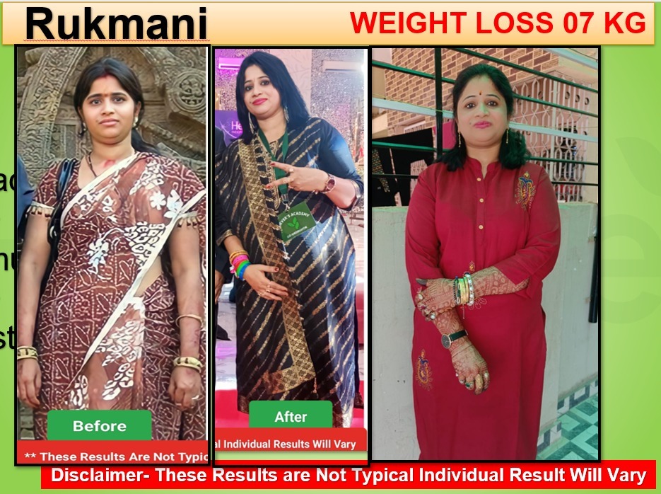 Rukmani — real weight loss transformation at Rukmani Wellness Center